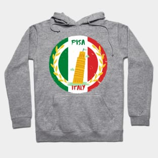 Pisa Italy Leaning Tower of Pisa Hoodie